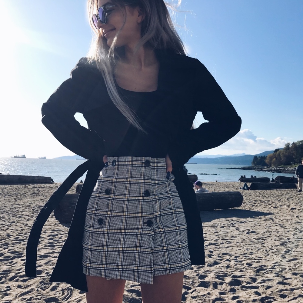 Plaid Skirt